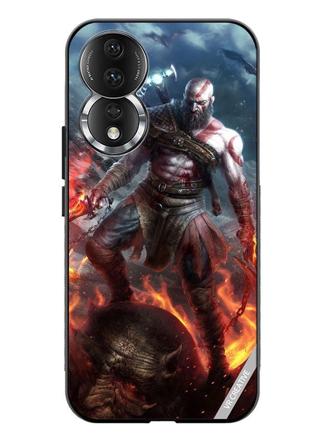 VR CREATIVE Protective Case Cover For Honor 80 Kratos God Of War Game Design Multicolour - Image 1