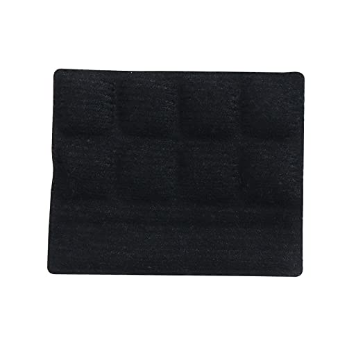 PAXLAMB 4PCS Helmet Chin Pads Foam Strap Padding Replacement Cushion Universal Mat Liners for Cycling Riding Bike Bicycle Racing Road Motorcycle (Black 4PCS) - Image 5