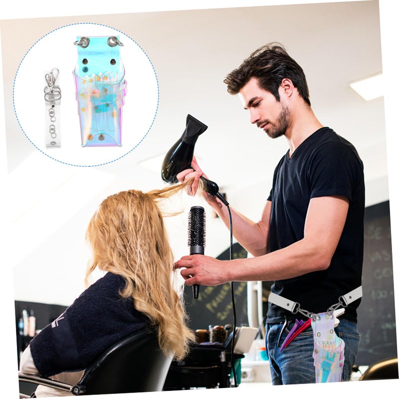 Multi Compartment Hairdressing Waist Bag Scissors Organizer For Barbers Lightweight Professional Tool Pouch - Image 5