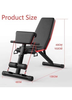 KUYING Professional Multi-function Adjustable Weight Bench With An Extreme Elastic Rope And Pastor Stool  - Image 2