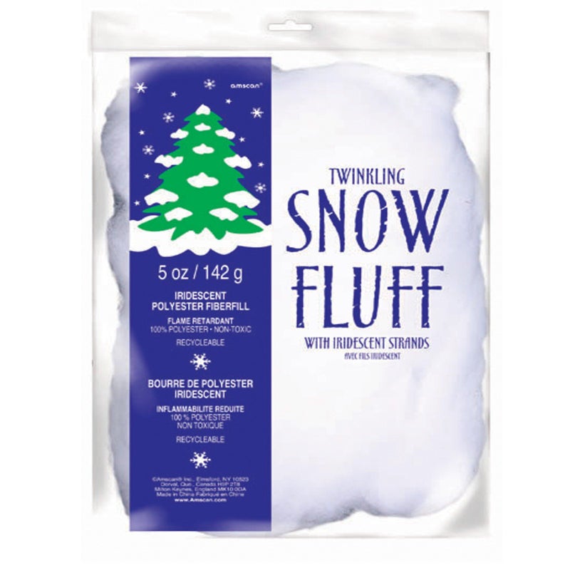 Amscan Twinkle Fluff White Polyester - 5 oz. (1 Pc) | Ultra Soft, Luxurious Pillow/Craft Stuffing - Perfect for DIY Projects and Cushion Filling - Image 4