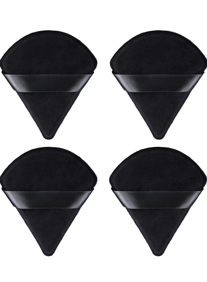 داروجي 4 قطع مكياج (لوس باودر) مثلثة مخملية - Image 1