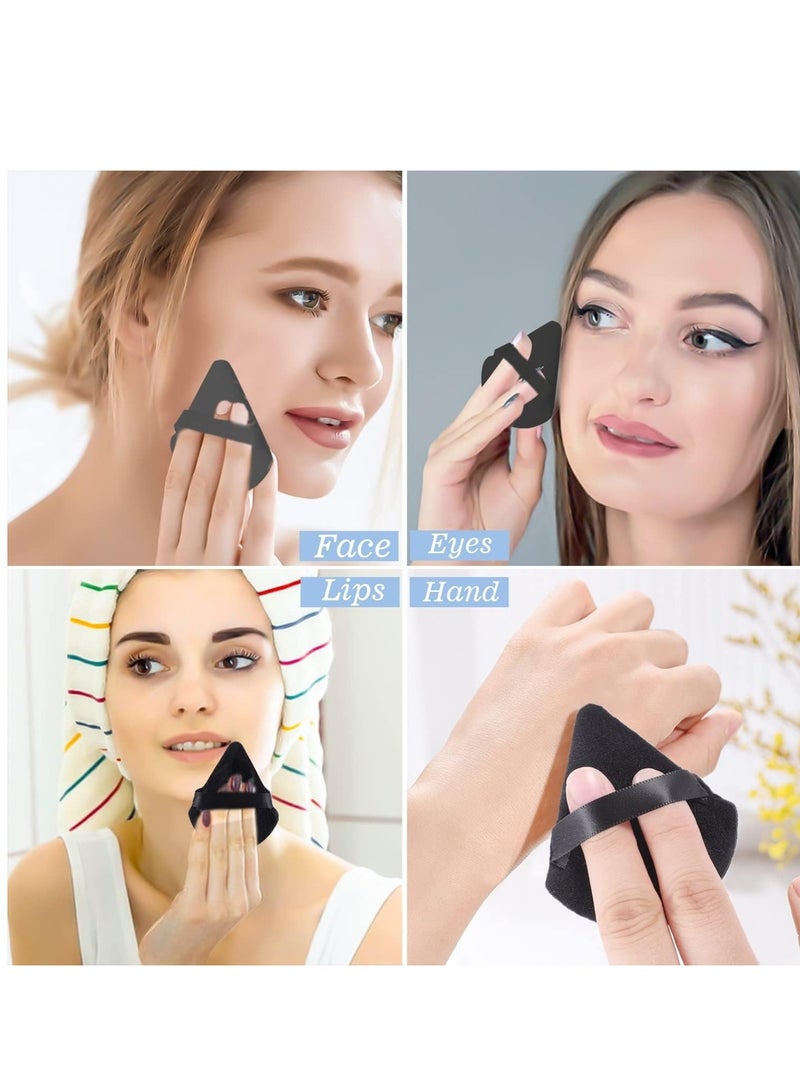 داروجي 4 قطع مكياج (لوس باودر) مثلثة مخملية - Image 5