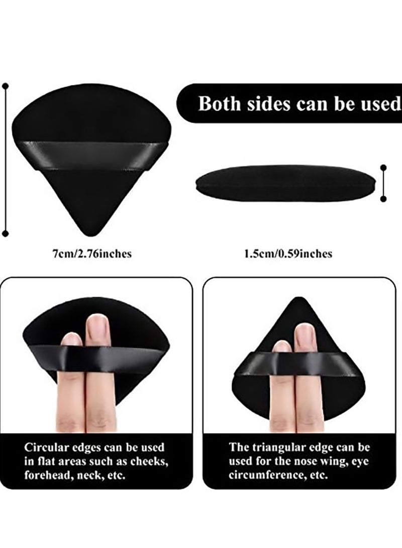 داروجي 4 قطع مكياج (لوس باودر) مثلثة مخملية - Image 3