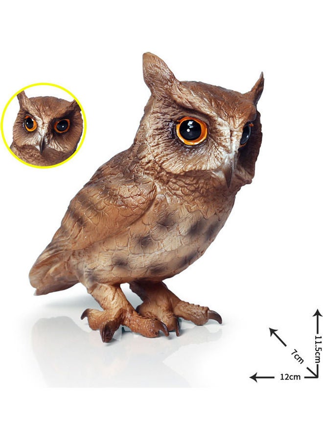 NIBEMINENT PVC Owl Action Figure Toy - Image 2