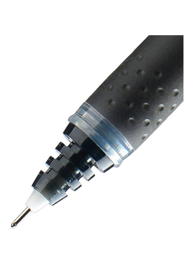 Pilot V5 Small Silver Tube Gel Pen, Exam Pen, Signature Pen, Office Pen, Bxgpn-V5, Black, 0.5Mm, 12-Pack - Image 3