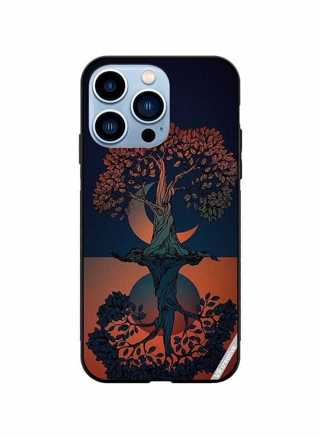VR CREATIVE Protective Case Cover For Apple iPhone 13 Pro Tree Design Multicolour - Image 1