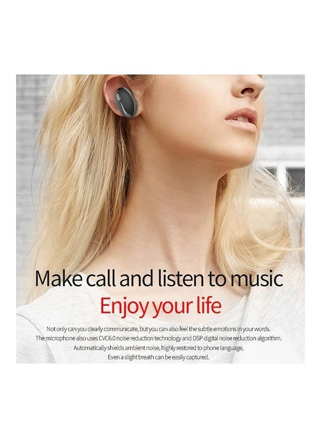 نيبمينينت سماعة رأس رياضية صغيرة محمولة للأعمال أسود - Image 2