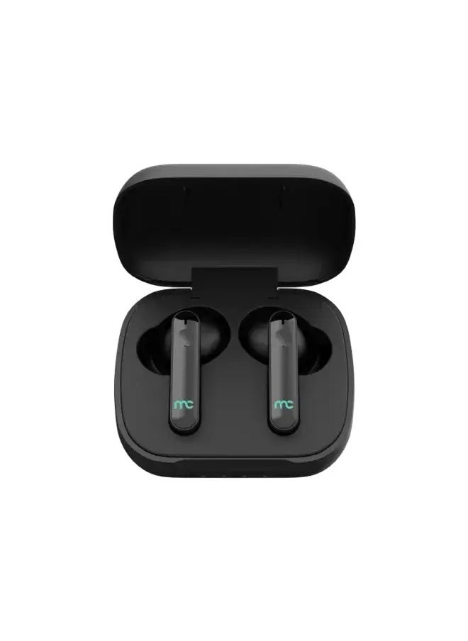 My Candy - MYCANDY True Wireless Earbuds With Active Noise Cancellation, TWS 275, Smart Touch Controls, Hands-Free Mic for Crystal-Clear Calls, Comfortable In-Ear Design, 16 Hours of Playtime, Black - Image 1