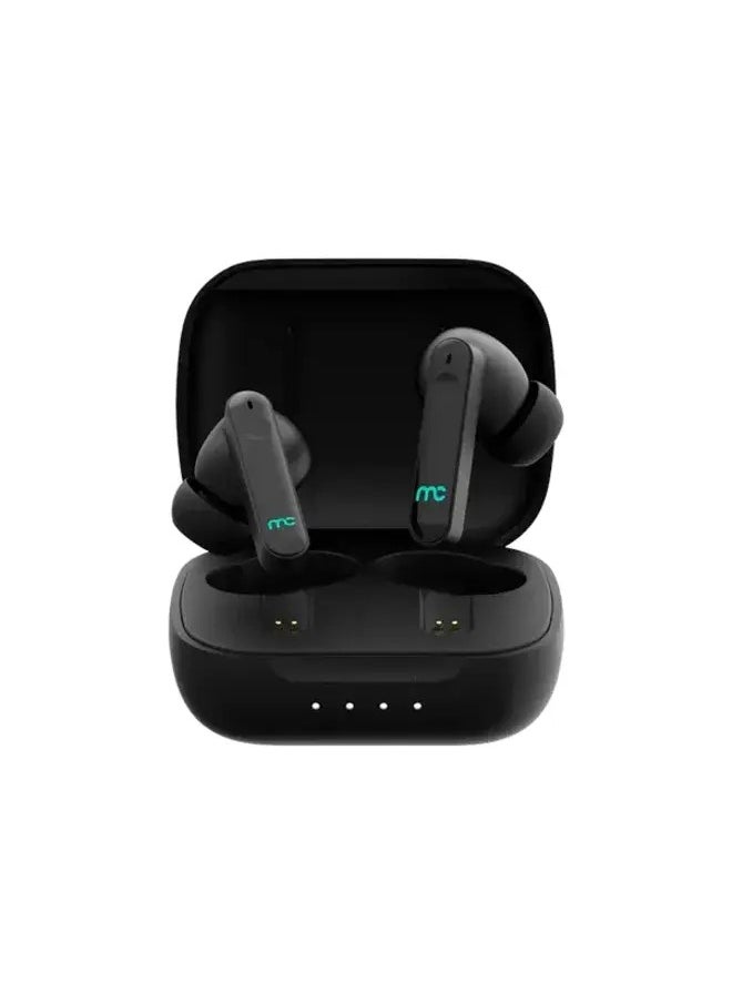 My Candy - MYCANDY True Wireless Earbuds With Active Noise Cancellation, TWS 275, Smart Touch Controls, Hands-Free Mic for Crystal-Clear Calls, Comfortable In-Ear Design, 16 Hours of Playtime, Black - Image 1