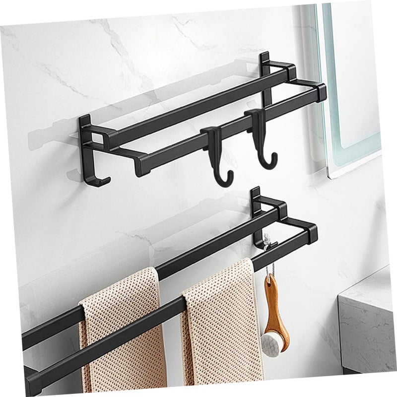 Amosfun 16PCS Multi-Functional Microwave Oven Rack Hooks Plastic Space-Saving S Hooks for Kitchen Utensils and Towel Organization - Image 4