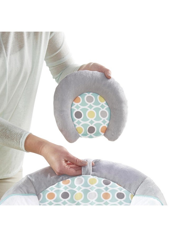 إنجنيونتي مقعد هزاز مهدئ للأطفال الرضع من إنجينيويتي مزود باهتزازات، مع شريط ألعاب وأصوات، مناسب للأطفال من عمر 0 إلى 6 أشهر حتى وزن 20 رطلاً (موريسون) - Image 4