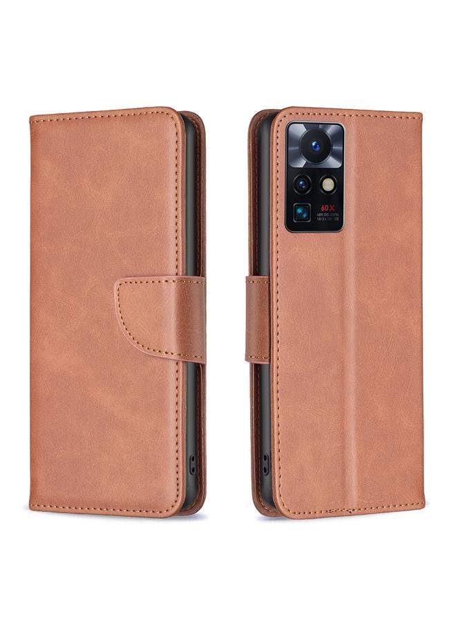 Zaboon Case For Infinix Zero X Neo Lambskin Texture Leather Phone Case - Image 1
