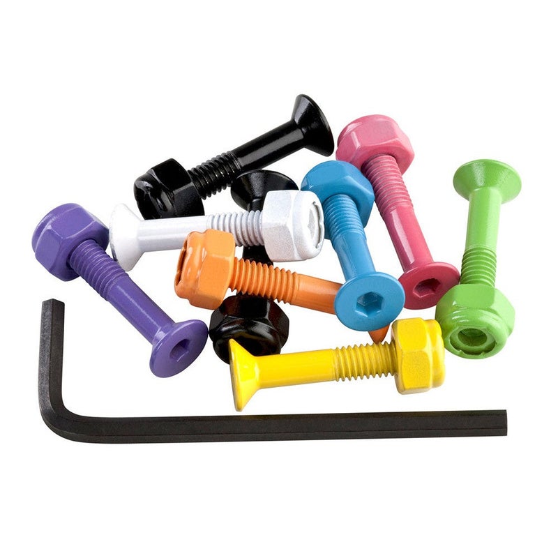 Enuff Colored Allen Hardware 1 inch [set/8]