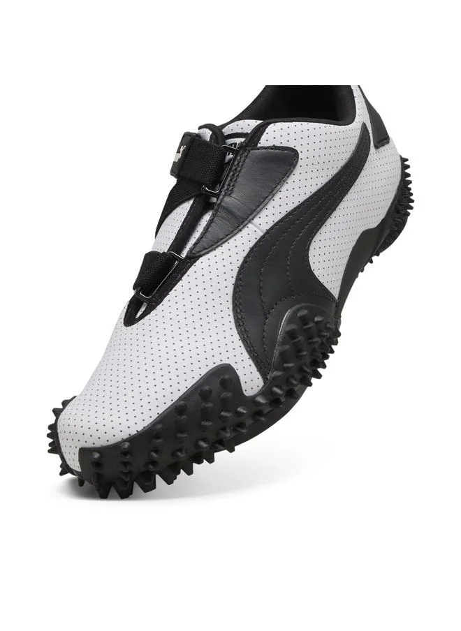 Puma PUMA White-PUMA Black Mostro Perforated Sneakers Unisex for Men | Best Price UAE