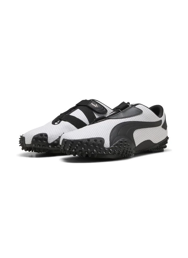 Puma PUMA White-PUMA Black Mostro Perforated Sneakers Unisex for Men | Best Price UAE