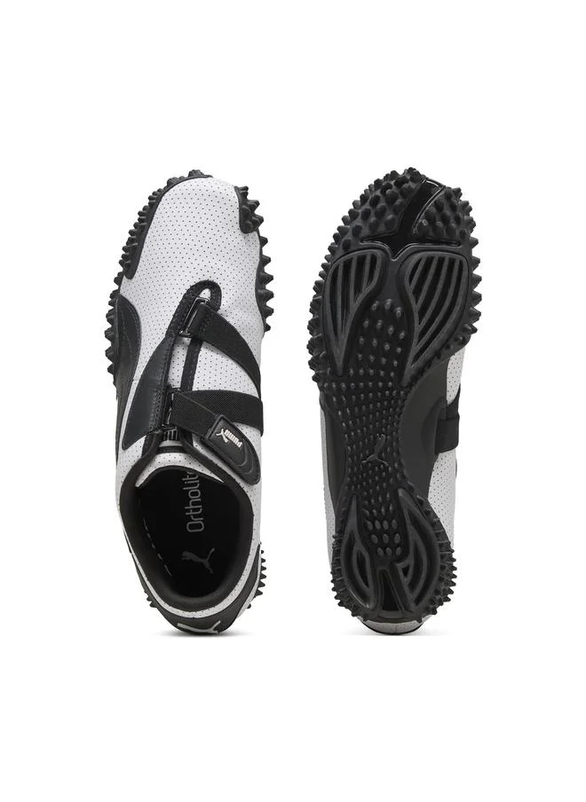Puma PUMA White-PUMA Black Mostro Perforated Sneakers Unisex for Men | Best Price UAE