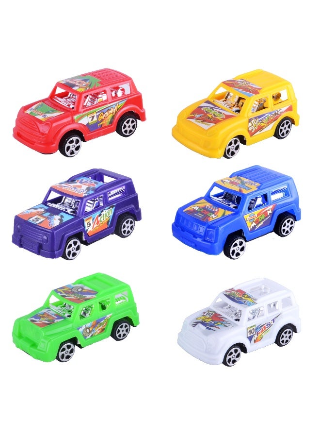 Power Joy Everyday Toy Pull Back Racing Cars, Assorted 1 Piece (Style & Color May Vary) Each Sold Separately - Image 2