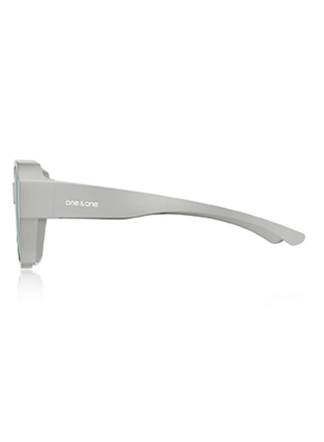 One&one Foldable Sungl Clip-on Polarized Uv Protection Sungl For Women, Can Be Used With Prescription Gl, Back-to - Image 5