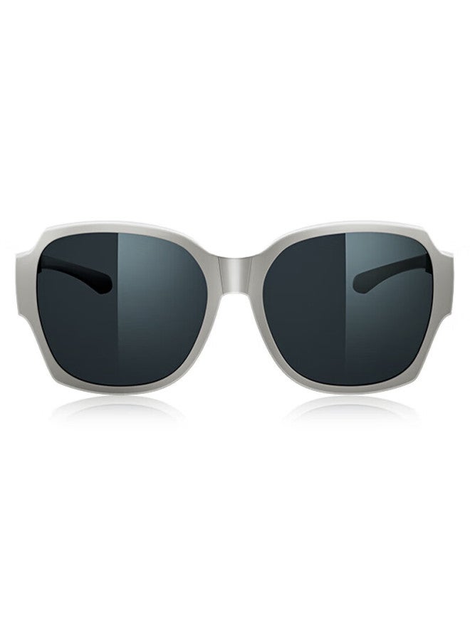 One&one Foldable Sungl Clip-on Polarized Uv Protection Sungl For Women, Can Be Used With Prescription Gl, Back-to - Image 4