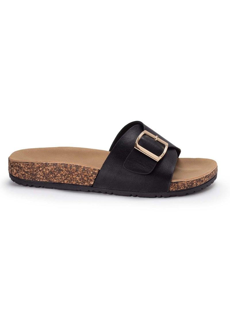 Bata Casual Flat Slide Sandals - Image 1