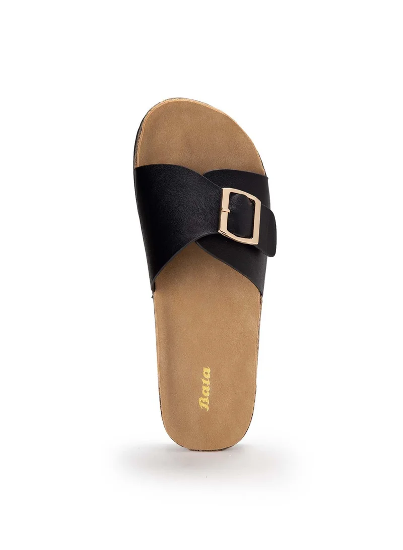 Bata Casual Flat Slide Sandals