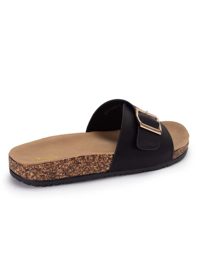 Bata Casual Flat Slide Sandals - Image 3