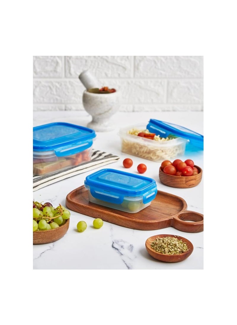 MEDSTAR 3-pack rectangular star clip refrigerator set_ used in microwave, blue Medstar FFSOBT04654  - Image 2