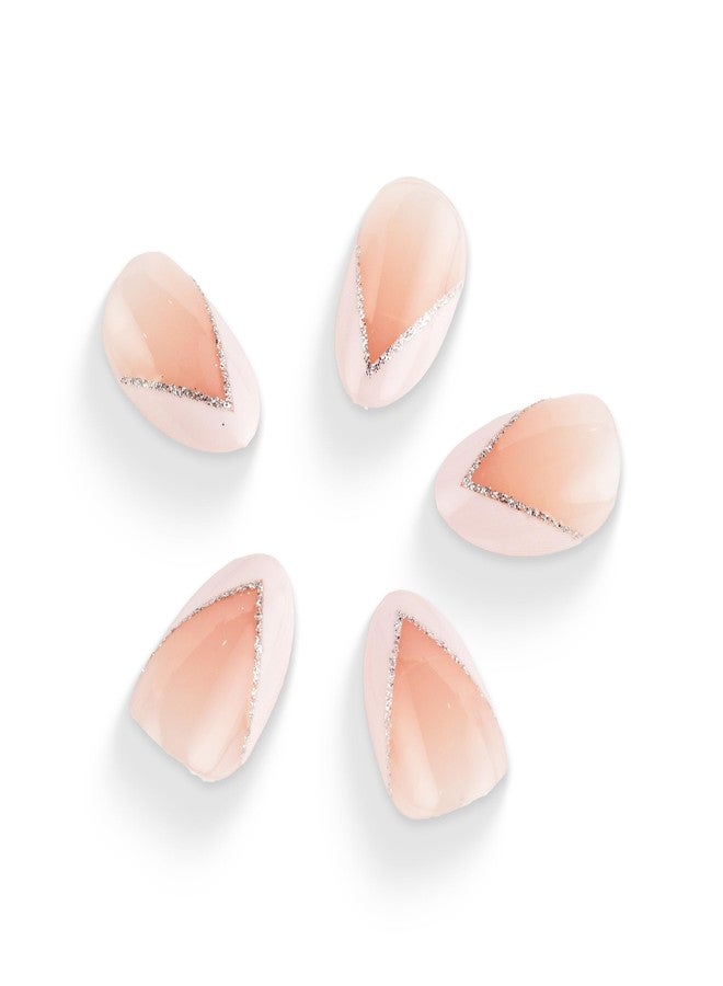 RENEE Stick On Nails French NaIls 13| 30 Reusable Artificial Fake Nail Set| Lightweight & Long Lasting| Easy To Use| Quick Fix For Festivals & Special Occasions - Image 2