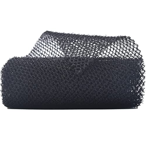 SuperJpsor African Body Scrubber - Exfoliating Net for Bath and Shower - Black - Image 2