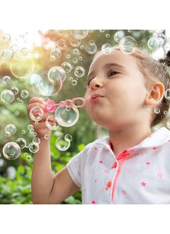 CMGTYYD Unicorn Party Favors 24PCS Unicorn Bubble Wands for Kids, Unicorn Toys for Birthday Gifts and Bubble Blowing Fun  - Image 4