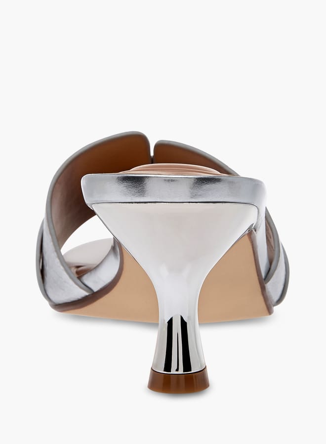 سيليست صنادل نسائية بنعل سهل الارتداء بتصميم جلد الحيوانات وكعب قطة - Image 5