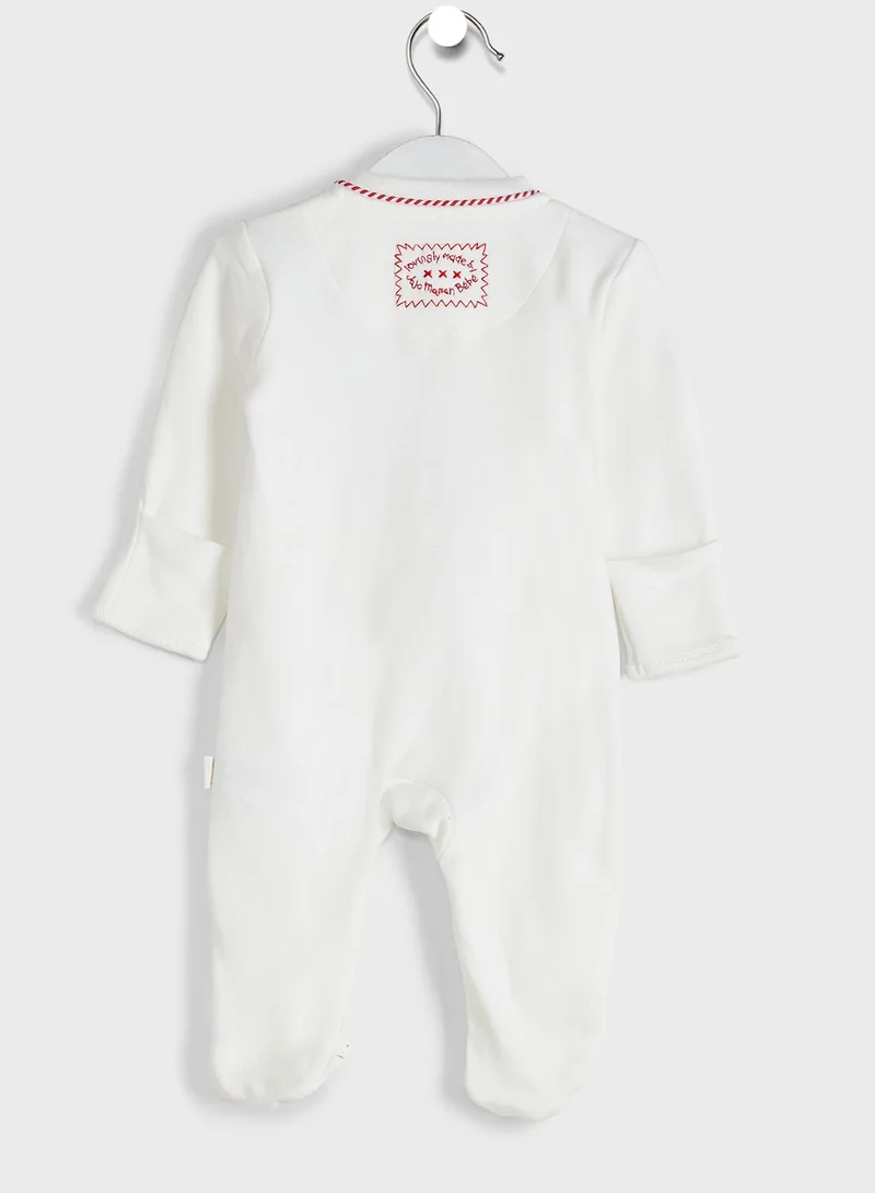 JoJo Maman Bebe Infant My First Christmas Onesies