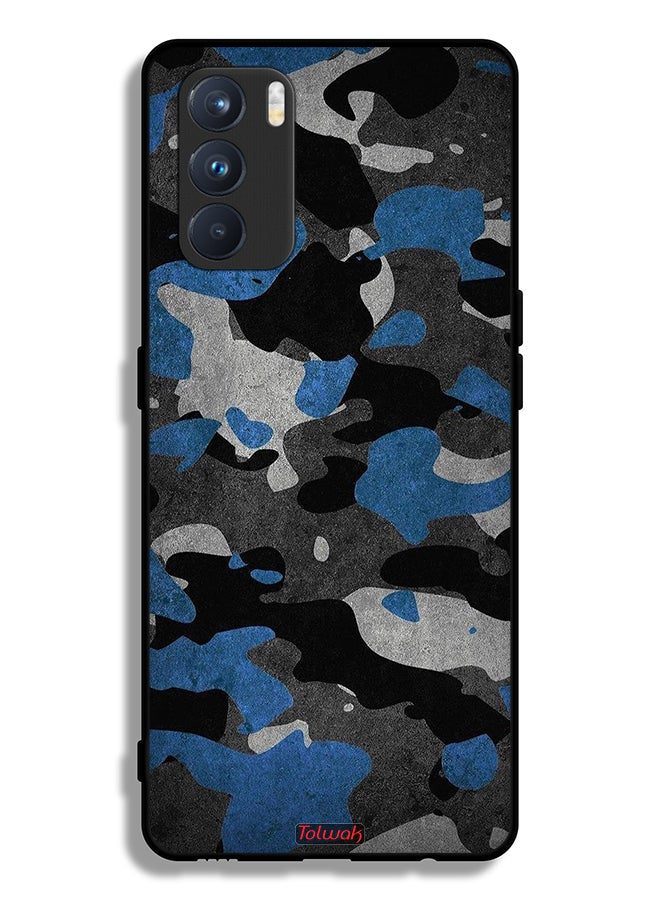 Tolwak Oppo K9 Pro Protective Case Cover Camouflage Pattern - Image 2