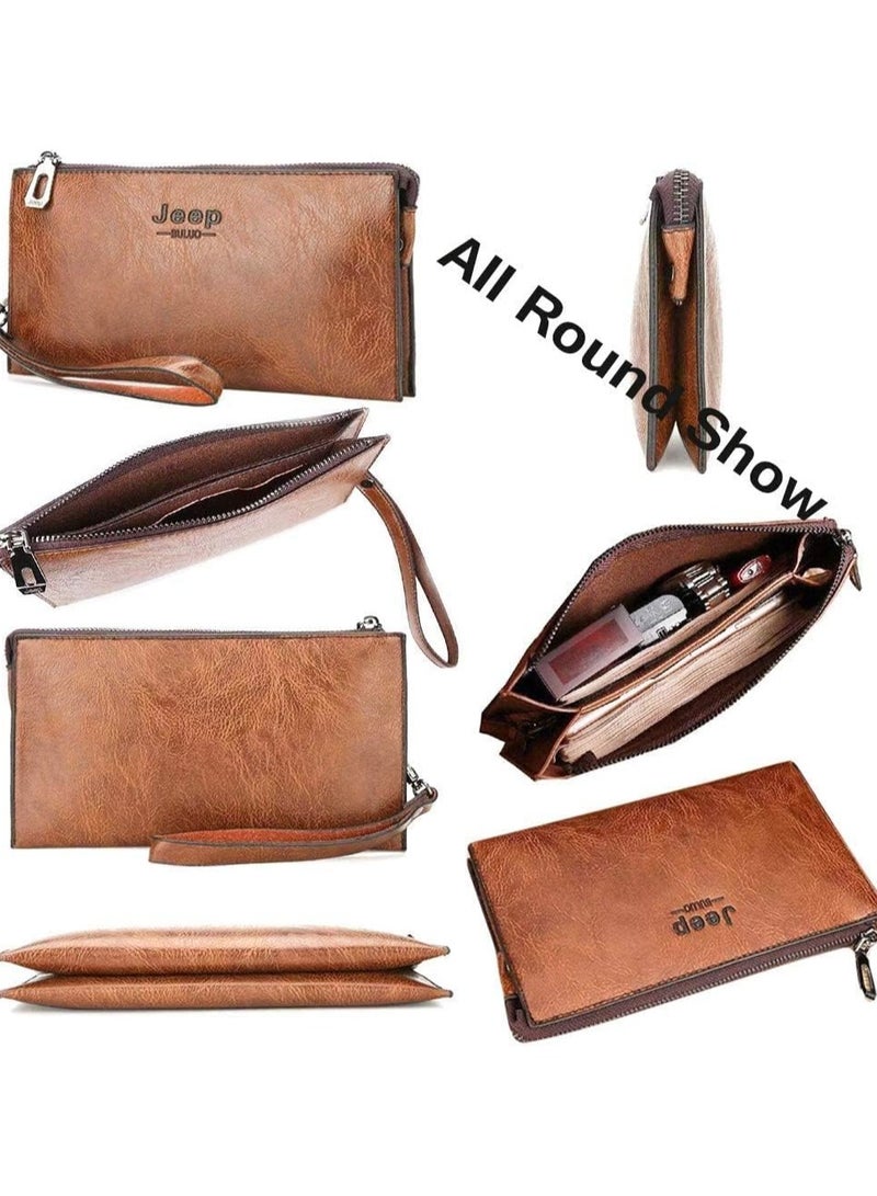 Jeep Men's Leather Bifold Wallet - Image 2