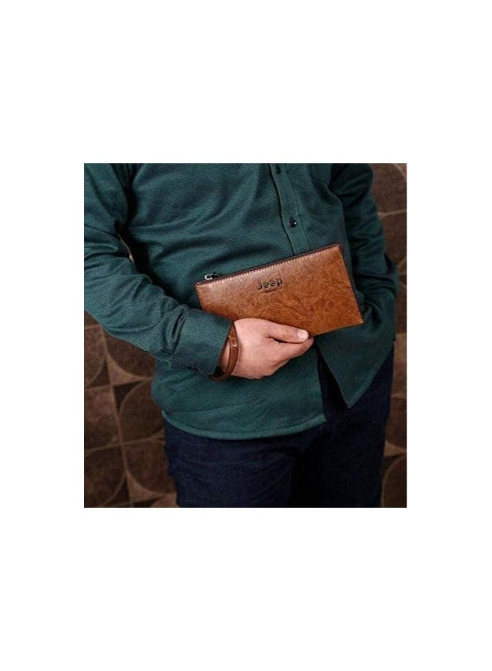 Jeep Men's Leather Bifold Wallet - Image 5