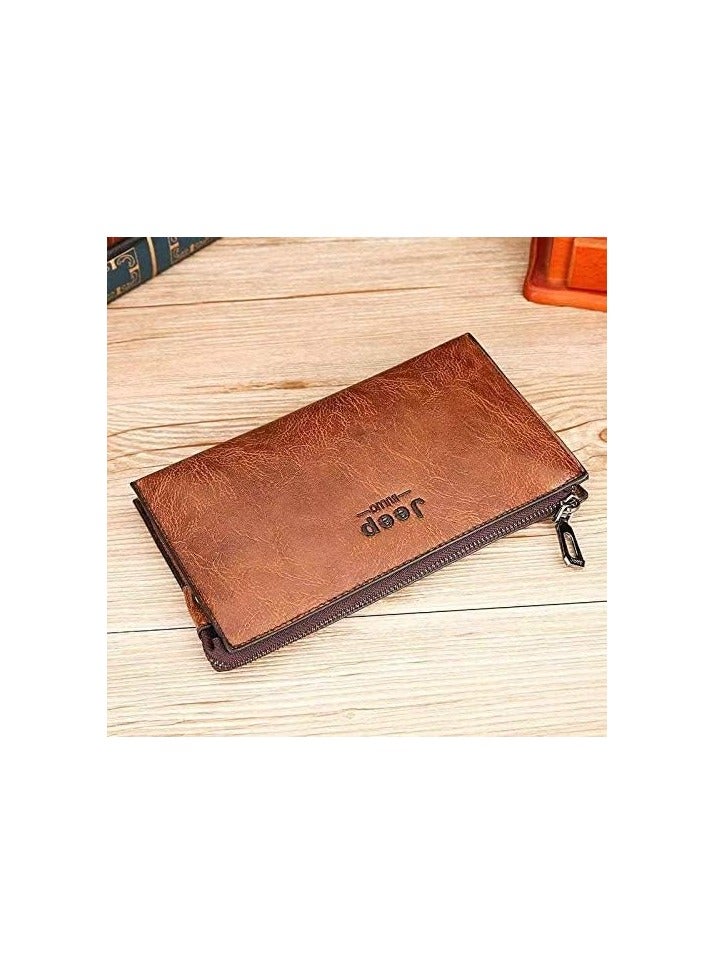 Jeep Men's Leather Bifold Wallet - Image 4