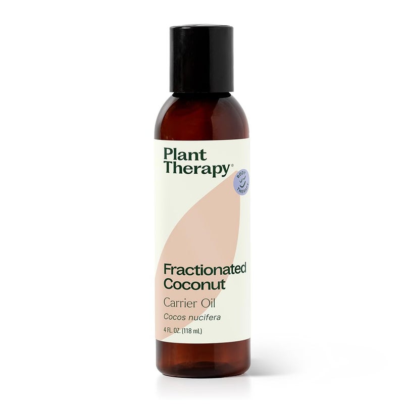 Plant Therapy Fractionated coconut Oil for Skin, Hair, Body, Diluted Essential Oils, 100% Pure, Natural Moisturizer, Massage & Aromatherapy Liquid Carrier Oil 4 oz - Image 1