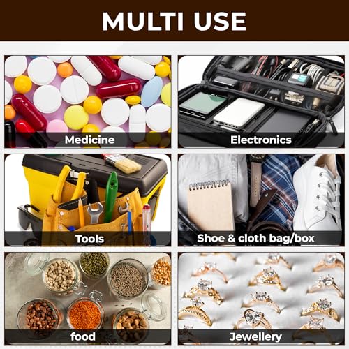 bvslf Silica Gel 5gm Pouch 200 pcs Pack 1 KG Pack, Moisture absorbents, Dehumidifier Silika Gel Bags for Moisture, Room, Kitchen, Wardrobe, Cupboard, car, Bedroom, Camera, Lenses, Shoes - Image 5