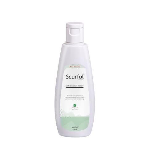 Atrimed Scurfol Anti-Dandruff Shampoo | Ayurvedic Herbal Formula by Plant Scientists | Non-Sticky, Easy to Wash, Reduces Flakes & Itchiness | 100 ml - Image 1