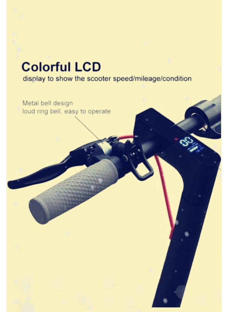 Colorful LCD High Speed Electric Scooter Including Free Helmet, Vest, Lock 350 W With Flashing Turn Signals - Image 2