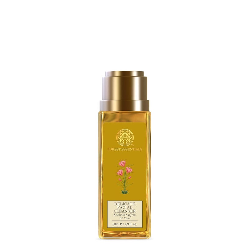 Forest Essentials منظف وجه دقيق من فورست إسينشالز زعفران كشميري نيم - Image 2