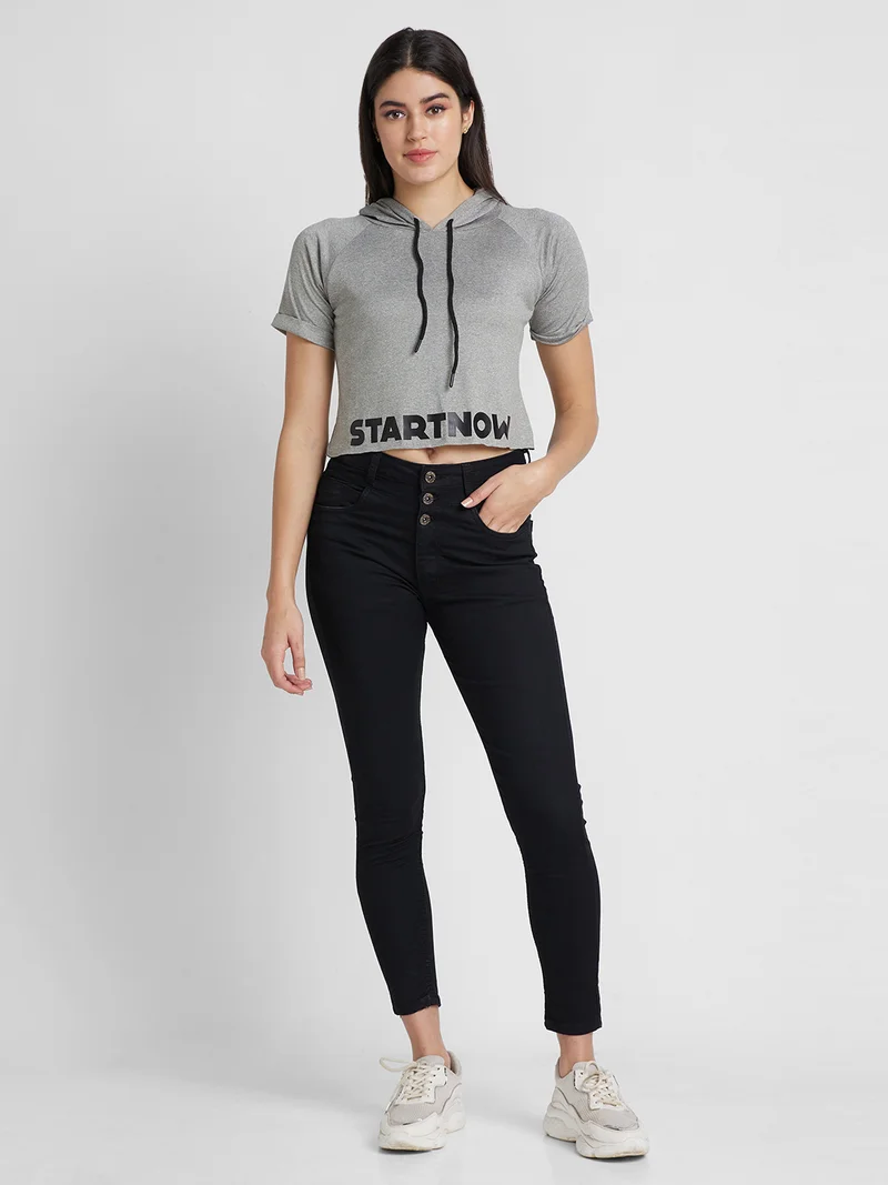 globus Women Stretchable High Waist Skinny Fit Jeans