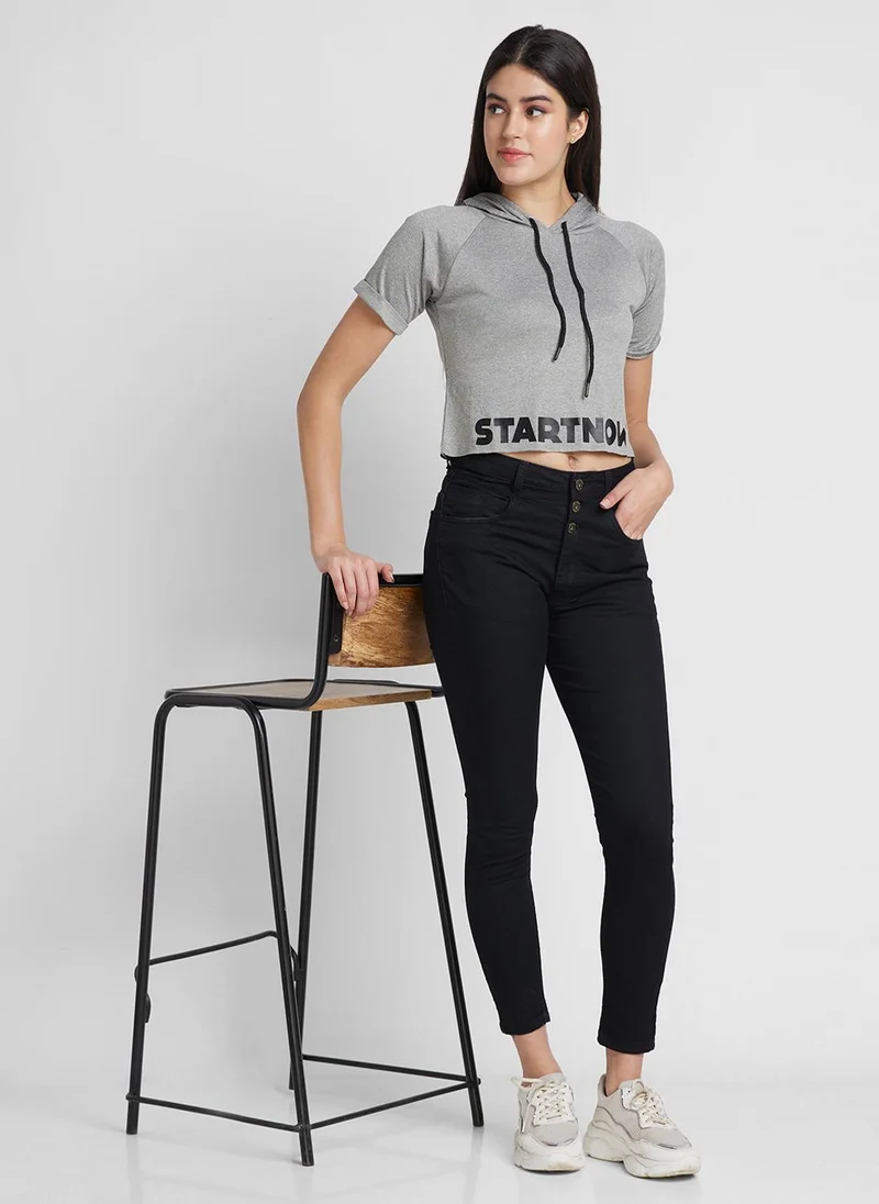 globus Globus Women Stretchable High Waist Skinny Fit Jeans