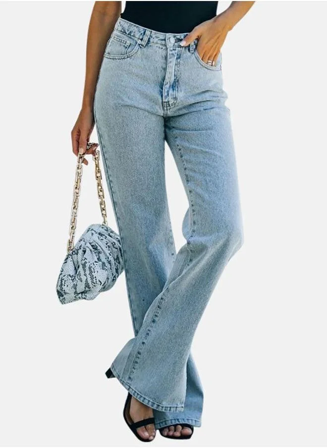 يونيكي Blue Bootcut & Flared Jeans