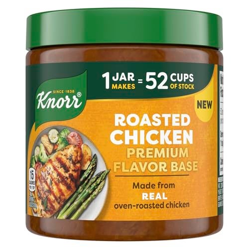 Knorr Premium Flavor Base Roasted Chicken Versatile  Easy to Use 11 OZ - Image 1