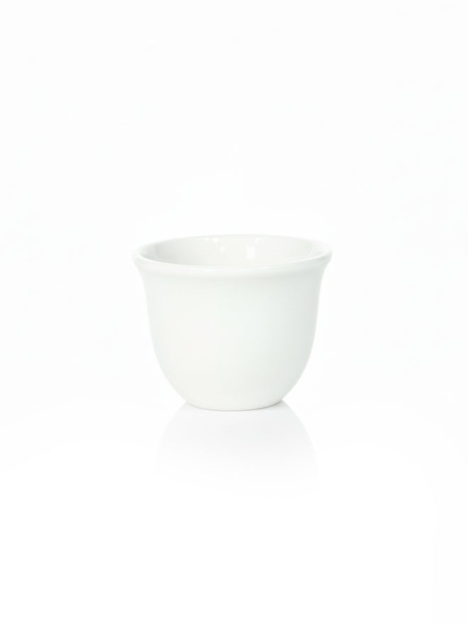 Shallow 12-Pieces Arabic Gahwa and Espresso Cup, 90ml - Image 4