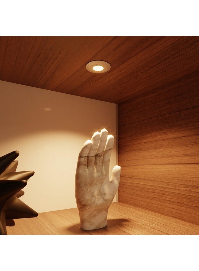 Murphy 2W LED Button Spot Lights | Pack of 5 | Warm White | Premium Mood Lighting for Home & Office - Image 1