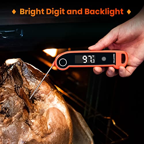 SMARTRO ST49 Digital Thermocouple Instant-Read Meat Thermometer with Ambidextrous Backlit for Food, Grilling, BBQ, Kitchen Cooking, Oil Deep Frying and Candy - Image 5