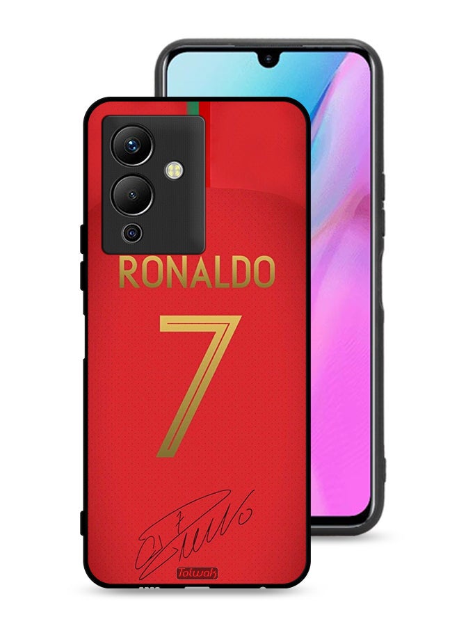 Tolwak Infinix Note 12 5G Protective Case Cover Ronaldo 7 - Image 1